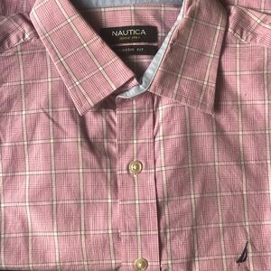 Classic Fit Nautica Men Dress Shirt, Size 16.5